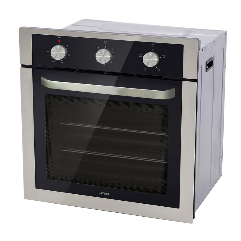 Tu guía para comprar el mejor horno eléctrico para tu hogar 3 Horno Eléctrico Empotrable Inox 4F 56L