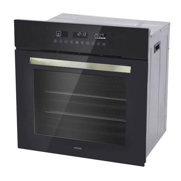 Horno Eléctrico Empotrable Black Touch Triple Vidrio 10F 59L - Groner.cl