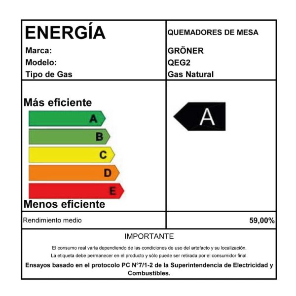 Encimera a gas QEG2 4