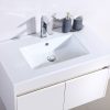 Mueble Vanitorio Bära Montañes 60cm Blanco Brillante