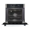 Horno Empotrable Digital Inox Touch Triple Vidrio 10F 60L - Cámara de horno abierta.