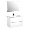 Mueble Vanitorio Bära Oslo 60cm Blanco Brillante