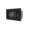 Otra mirada del horno microondas empotrado black grill 25L