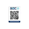 QR de certificación de seguridad de la campana cocina extractora inox 60 cm