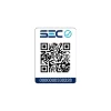 QR de certificación de seguridad de la campana extractora de pared 60 cm inox