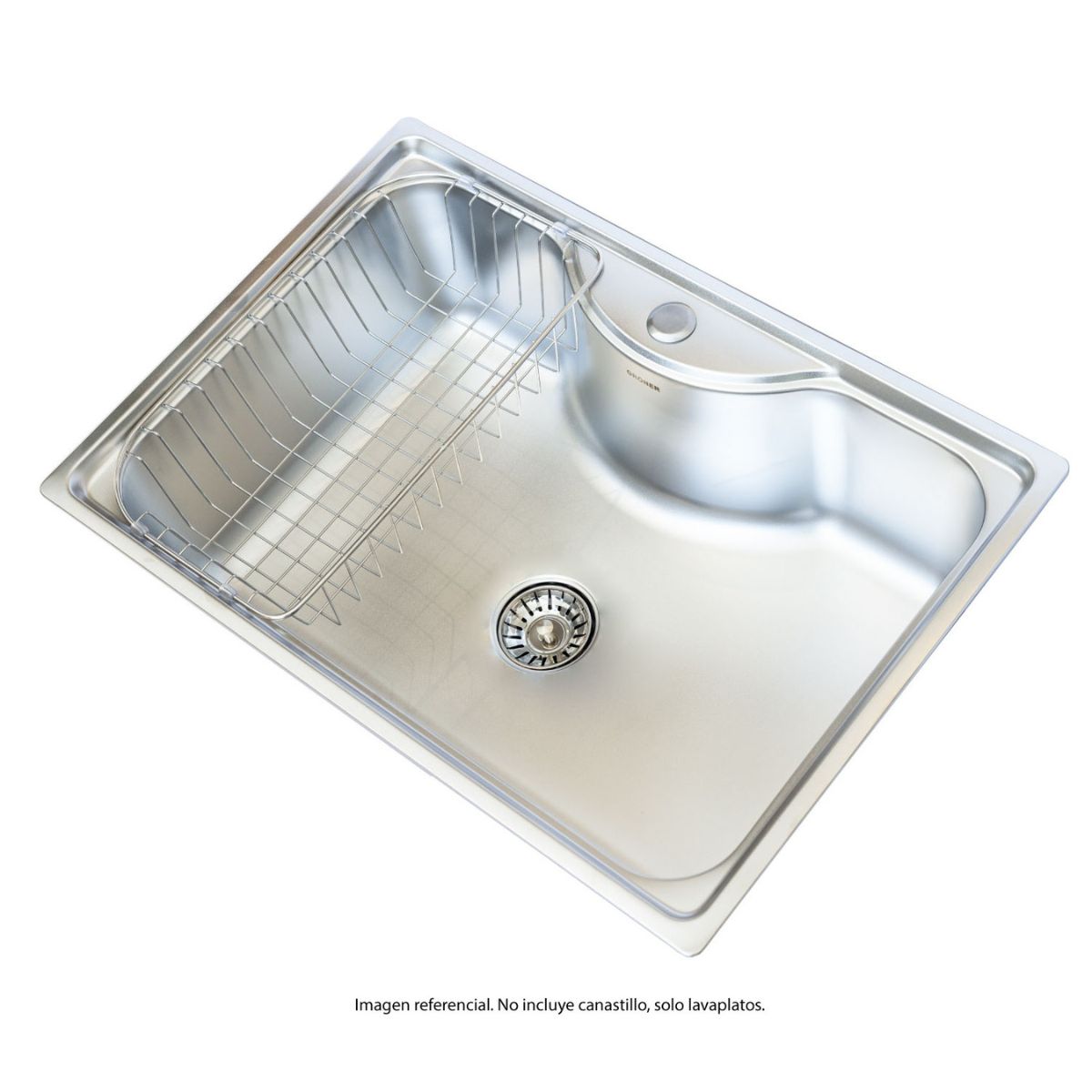 Lavaplatos 1C Gröner Inox 650C 3 Lavaplatos 1C Gröner Inox 650C - Imagen 3