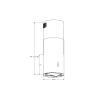 Campana Isla Gröner Tubular 35cm - Imagen 5