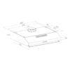 Campana de Cocina Gröner Inox 90cm - 450 m3/h - Imagen 5