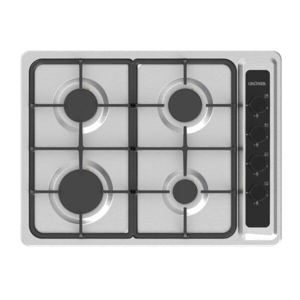 Encimera a Gas Gröner Inox 4QL