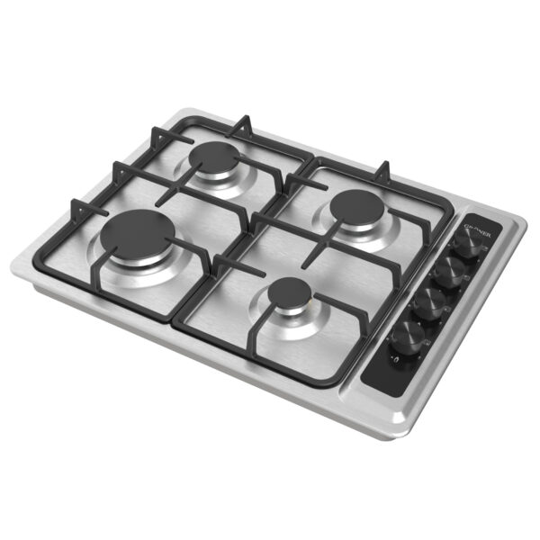 Encimera a Gas Gröner Inox 4QL - Imagen 2
