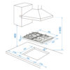 Encimera a Gas Gröner Inox 4QL - Imagen 5