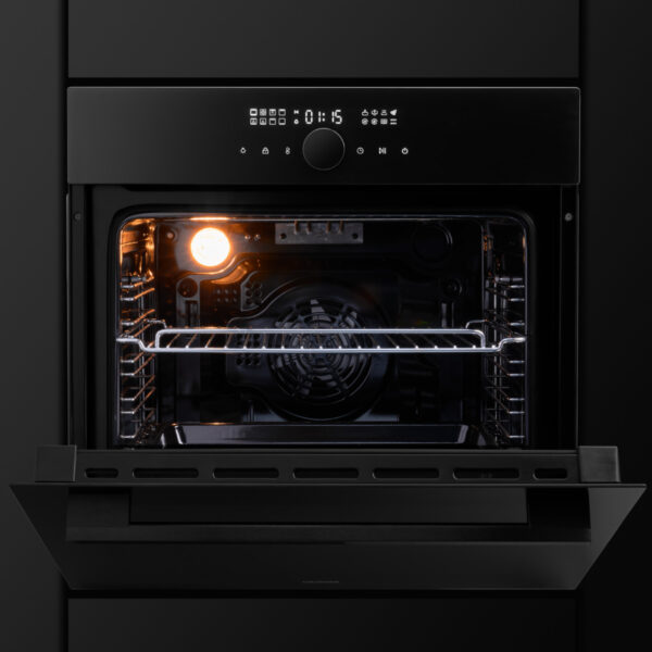 Horno Eléctrico Empotrable Gröner Air Fry Black Matte 16F 76L - Imagen 2
