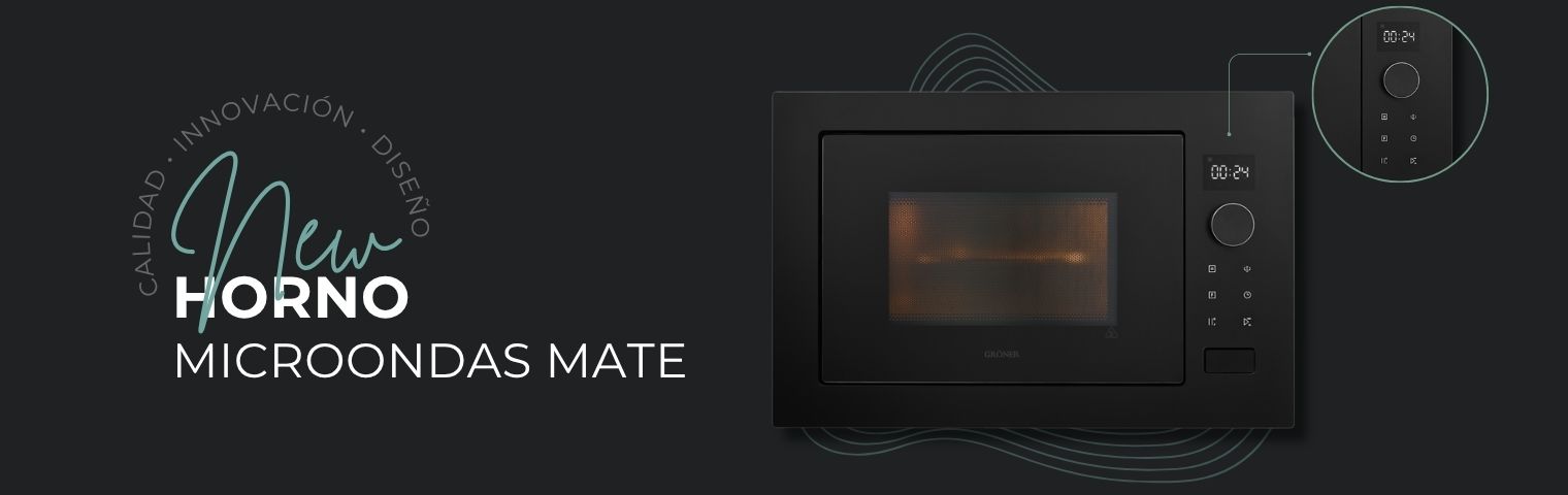 horno microondas mate