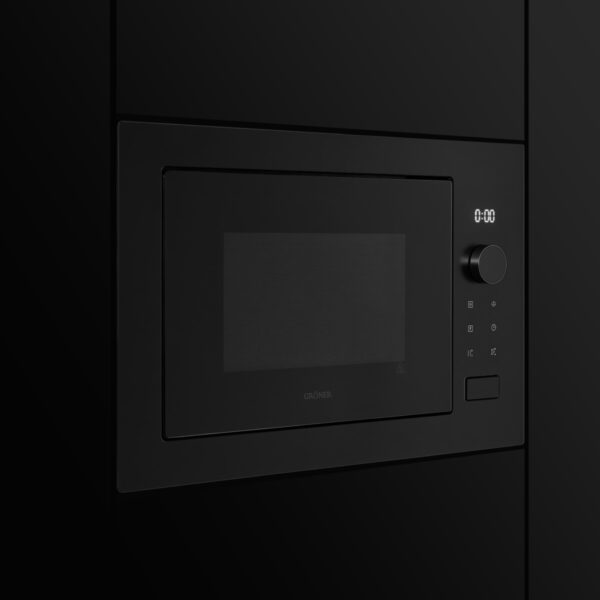 Horno Microondas Empotrable Gröner Black Matte Grill 25L - Imagen 2