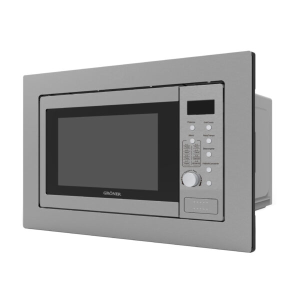 Horno Microondas Empotrable Acero Inoxidable 25L - Imagen 2
