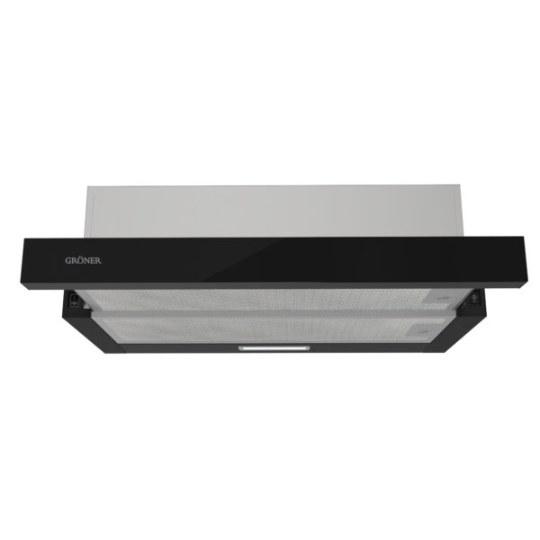 Campana Retráctil Gröner Black Glass T60 - Imagen 2