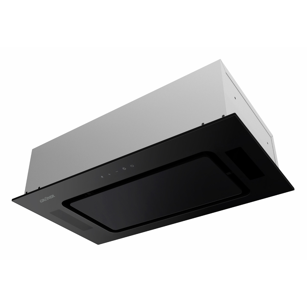 Campana Empotrada Gröner Black Glass 52 cm 3 Campana Empotrada Gröner Black Glass 52 cm - Imagen 3