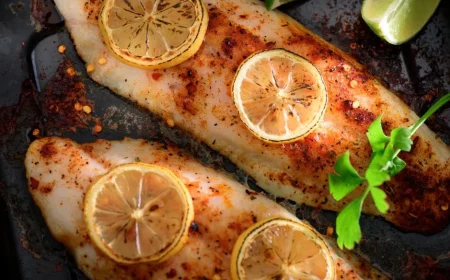 receta de pescado al horno con Groner